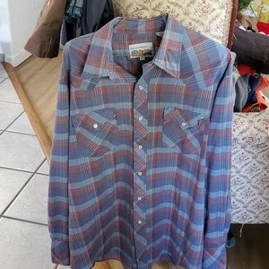 ATB pearl Snap shirt